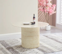 TABLE À MANGER RONDE “BAIETAA” – 120 CM