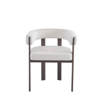 Lot de 4 chaises VAIANA velours beige – Pied effet noyer & design élégant - Destock linge