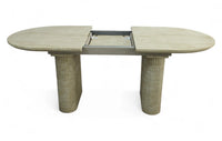 TABLE EXTENSIBLE “SANTA ROSA” + 4 ou 6 CHAISES MARBELLA