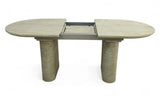 TABLE EXTENSIBLE “SANTA ROSA” + 4 ou 6 CHAISES MARBELLA
