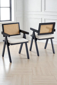 CHAISE ROTINA – STRUCTURE BOIS & RÉSINE