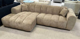 Canapé D’ANGLE RAYMAN MARRON BEIGE