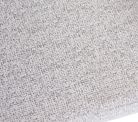 Lot de 4 ou 6 chaises NAIA – Pied métal noir, assise tweed cappuccino