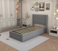 Lit coffre + matelas + 2 oreillers offerts