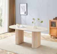 ENSEMBLE TABLE À MANGER ROXY – 160x90cm + 6 chaises