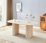 ENSEMBLE TABLE À MANGER ROXY – 160x90cm + 6 chaises