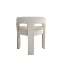Lot de 4 chaises MAESTRO velours beige – Design moderne & confort - Destock linge