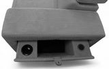 Canapé Angle Réversible Convertible – Velours Côtelé Gris