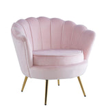 Fauteuil NYMPHEA Rose - Destock linge