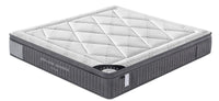 Lit clouté coffre VERSAILLES + matelas 30cm JLS - Destock linge