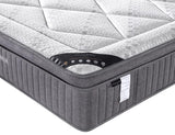 Lit clouté coffre VERSAILLES + matelas 30cm JLS - Destock linge