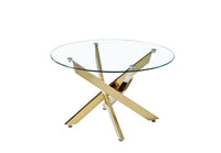 Table basse Gold JESS - Destock linge