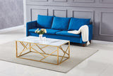 Table basse MAG GOLD - Destock linge