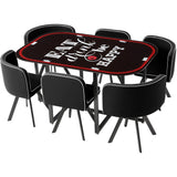 Table de repas + 6 chaises - Destock linge