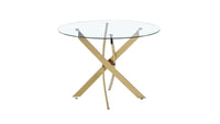 Table de repas GOLD ronde - Destock linge