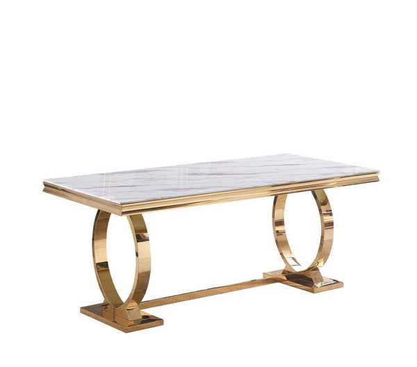 Table de repas OMEGA GOLD 180cm - Destock linge